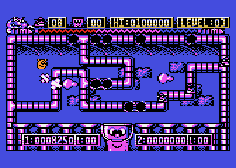 Tube Baddies atari screenshot