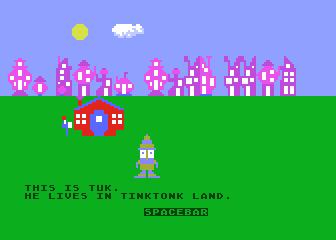 Tink! Tonk! - Tuk Goes to Town atari screenshot