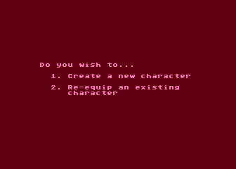 Tunnels and Trolls atari screenshot