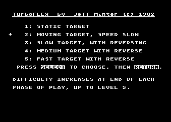 Turboflex atari screenshot