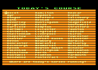 Turf-Form atari screenshot