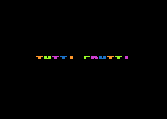 Tutti Frutti atari screenshot