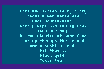 TV Theme Songs atari screenshot