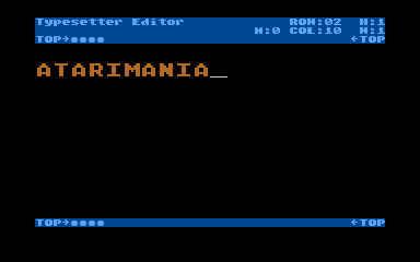 Typesetter — screenshot 2