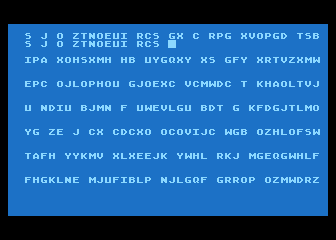 Typing Evaluator atari screenshot