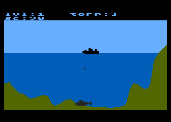 U-Boat atari screenshot