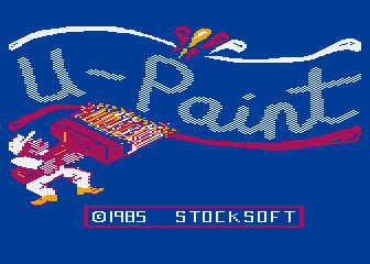 U-Paint atari screenshot