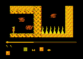 Uczen Czarnoksieznika atari screenshot