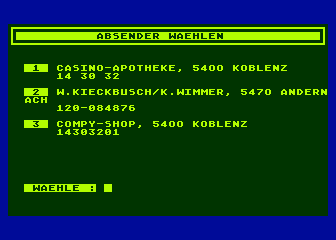 Überweisung atari screenshot