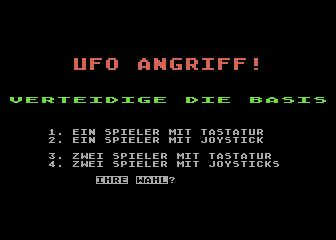 UFO Angriff! atari screenshot