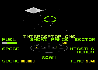 UFO atari screenshot