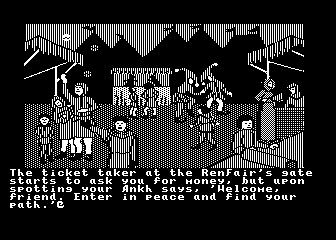 Ultima IV atari screenshot