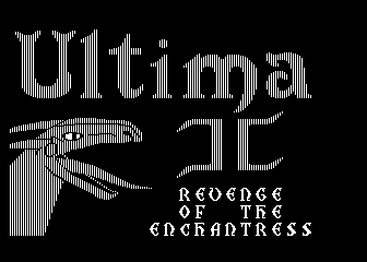 Ultima II atari screenshot