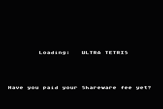 Ultra Tetris atari screenshot