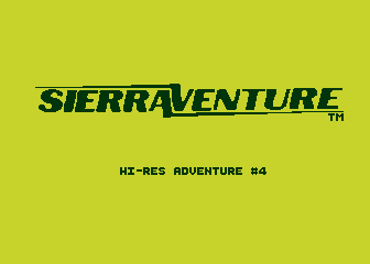 Hi-Res Adventure #4 - Ulysses and the Golden Fleece atari screenshot