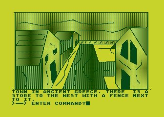 Hi-Res Adventure #4 - Ulysses and the Golden Fleece atari screenshot