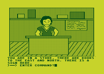 Hi-Res Adventure #4 - Ulysses and the Golden Fleece atari screenshot