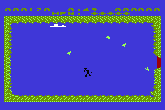 Underwater Cavern atari screenshot