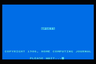 Upsets atari screenshot