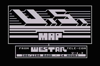 US Map atari screenshot
