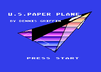 US Paper Plane atari screenshot