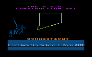 USA Construction Set atari screenshot