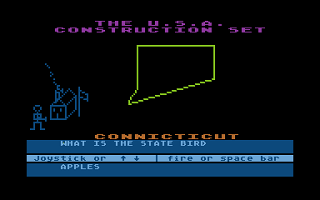 USA Construction Set atari screenshot