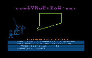 USA Construction Set atari screenshot