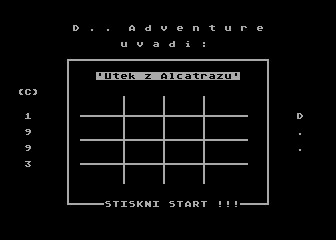 Útek z Alcatrazu atari screenshot