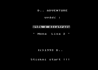 Útek z Alcatrazu atari screenshot