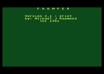 Utilities - Disk 1 atari screenshot