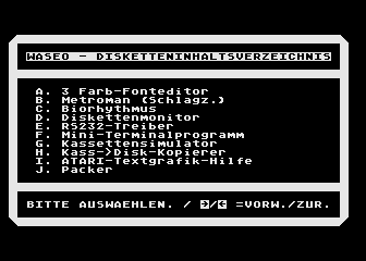 Utilities - Disk 2 atari screenshot