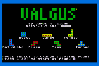 Valgus² atari screenshot