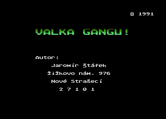 Valka Gangu atari screenshot