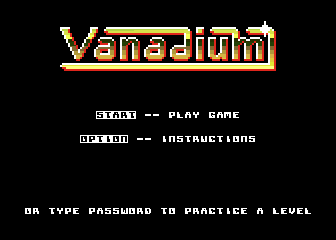 Vanadium atari screenshot