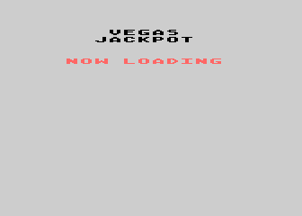 Vegas Jackpot atari screenshot