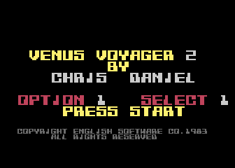 Venus Voyager 2 atari screenshot