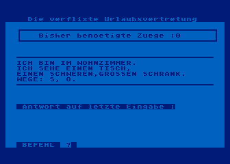 Verflixte Urlaubsvertretung