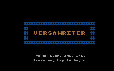 VersaWriter atari screenshot