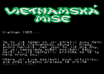 Vietnamska Mise atari screenshot