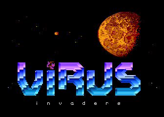 Virus Invaders atari screenshot