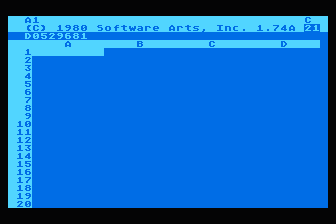 VisiCalc — screenshot 1