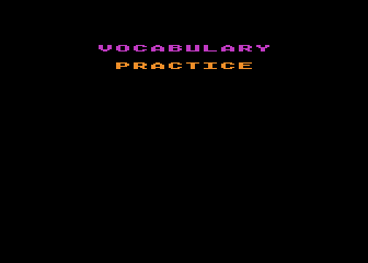 Vocabulary Practice — screenshot 1
