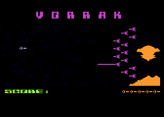 Vorrak atari screenshot