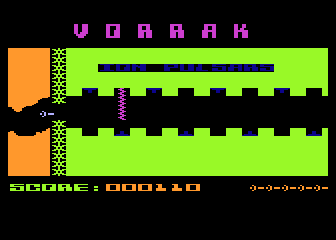 Vorrak atari screenshot