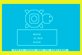 Vowels - I atari screenshot