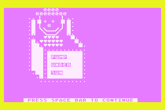 Vowels - U atari screenshot