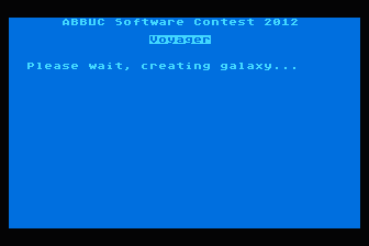 Voyager atari screenshot