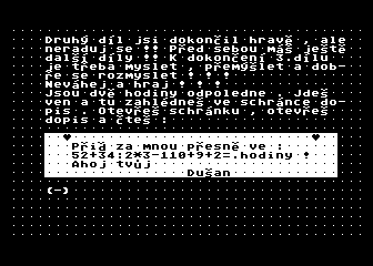 Vrazda 3 atari screenshot