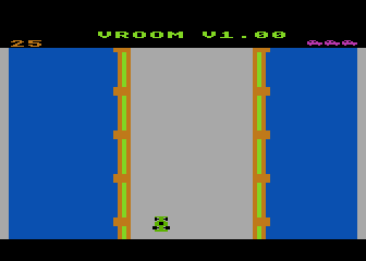 Vroom atari screenshot